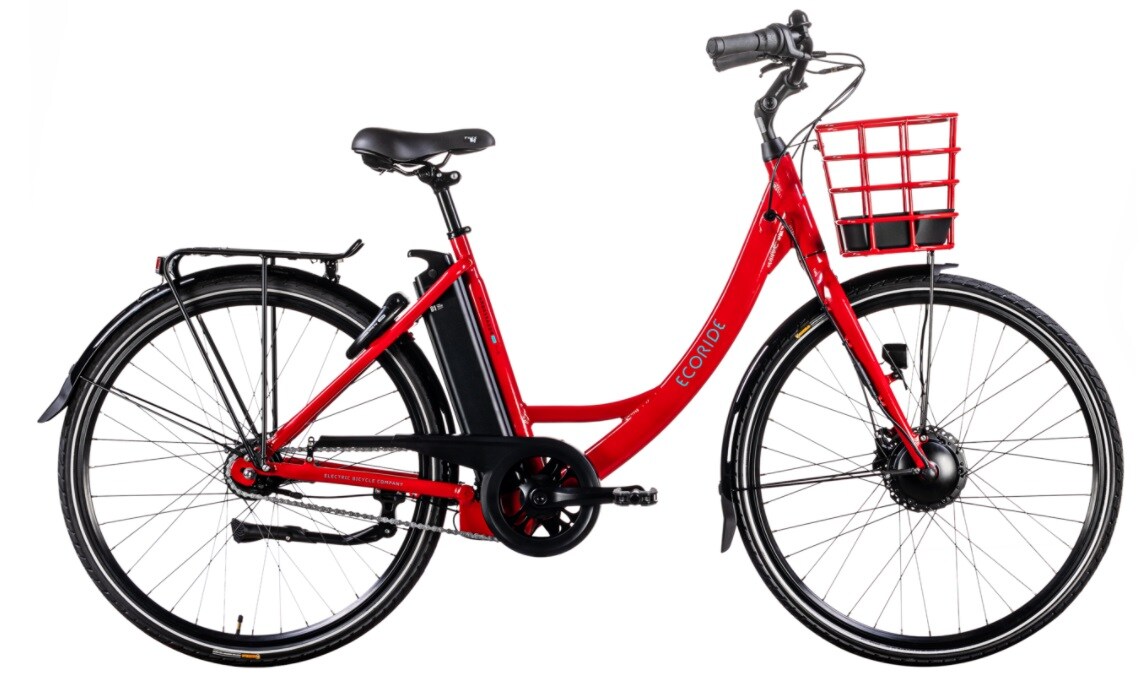 EcoRide Ambassador AXS H-8 Front Röd