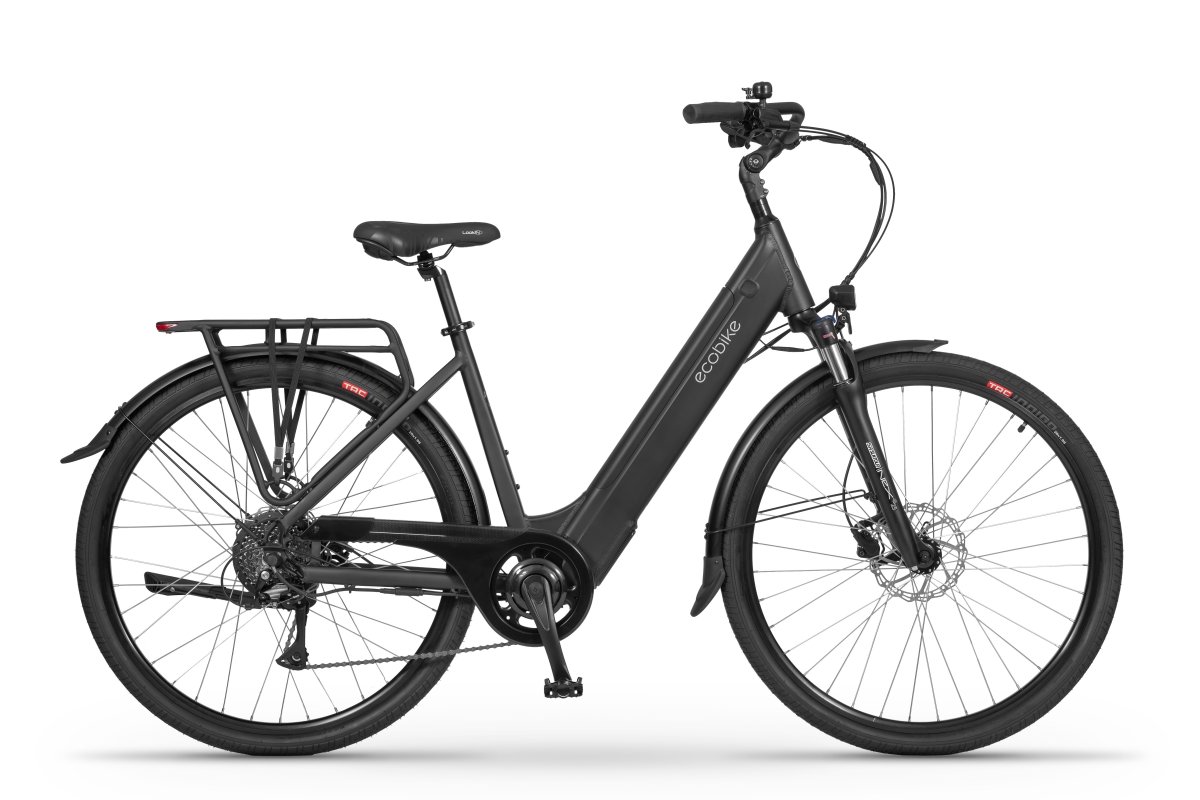 Ecobike X-City Elcykel Svart