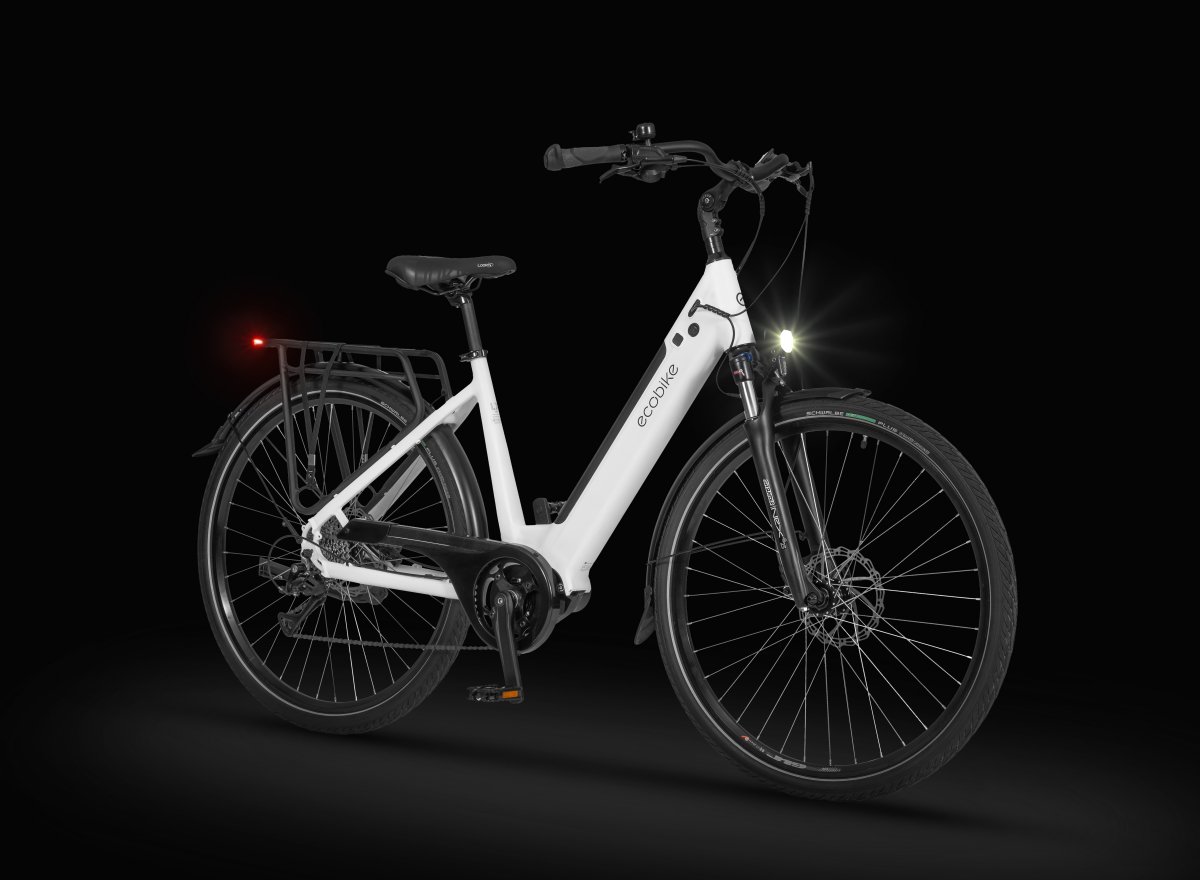 Ecobike LX 100 Elcykel Vit