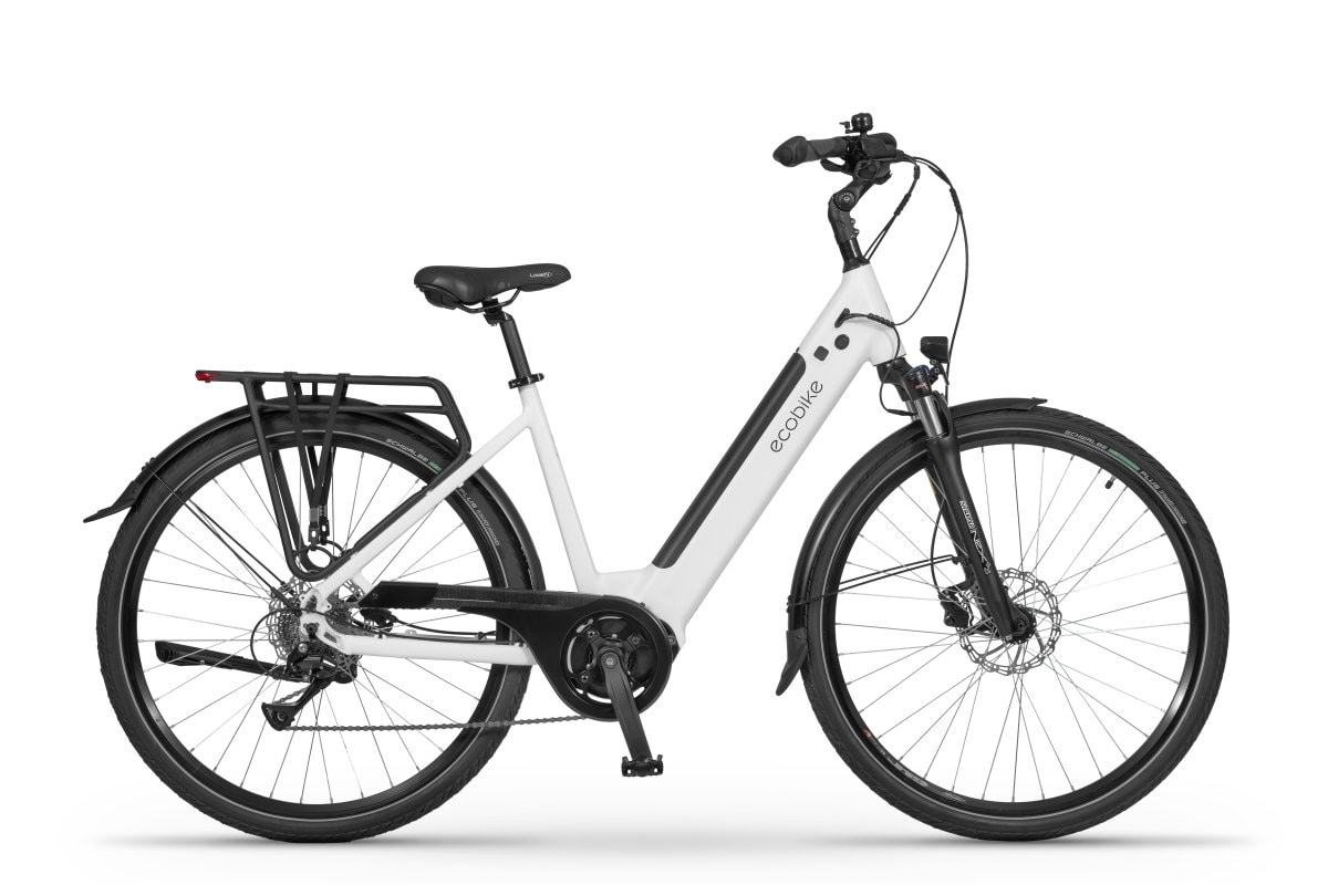 Ecobike LX 100 Elcykel Vit