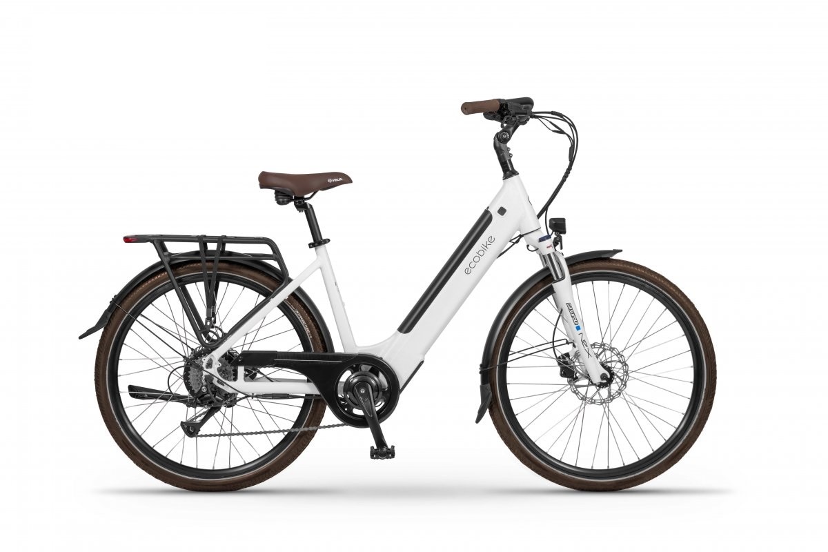 Ecobike X-City 26"Hjul Elcykel Vit