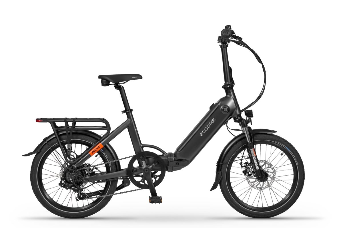 Ecobike Rhino Vikbar Elcykel Svart