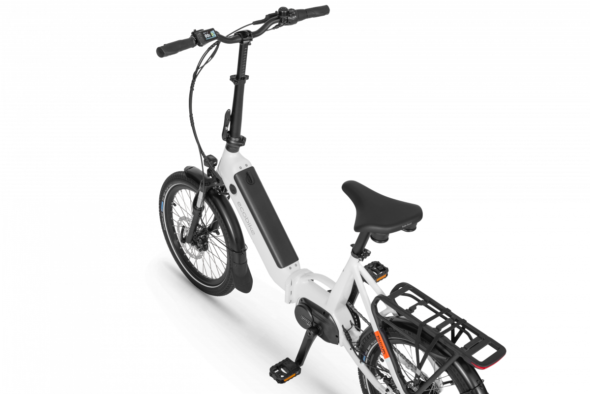 Ecobike Rhino Cruise Vit Vikbar Nyhet