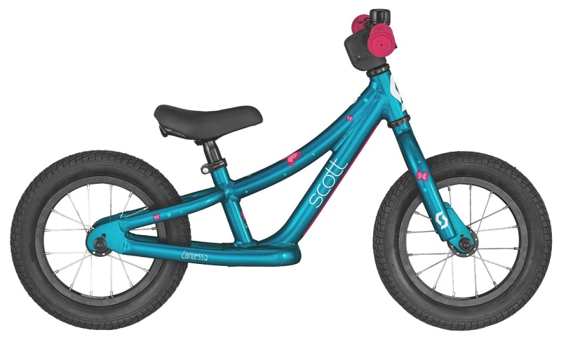Scott Contessa walkbike balanscykel blå
