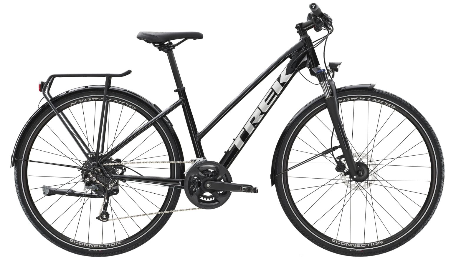 Trek Dual Sport 2 EQ Stagger Svart Gen 4, Nyhet 2023