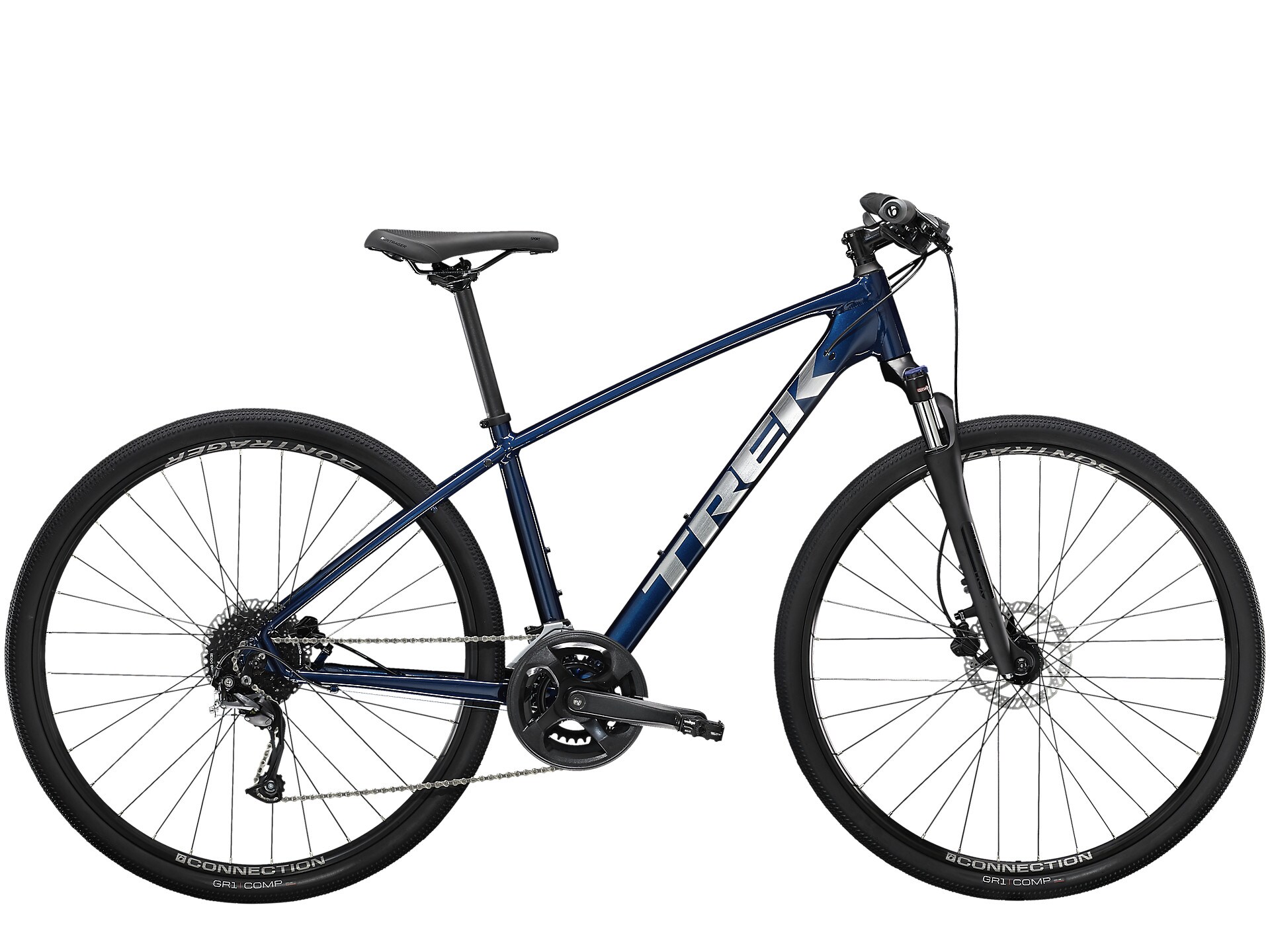 Trek Dual Sport 2 18vxl blå