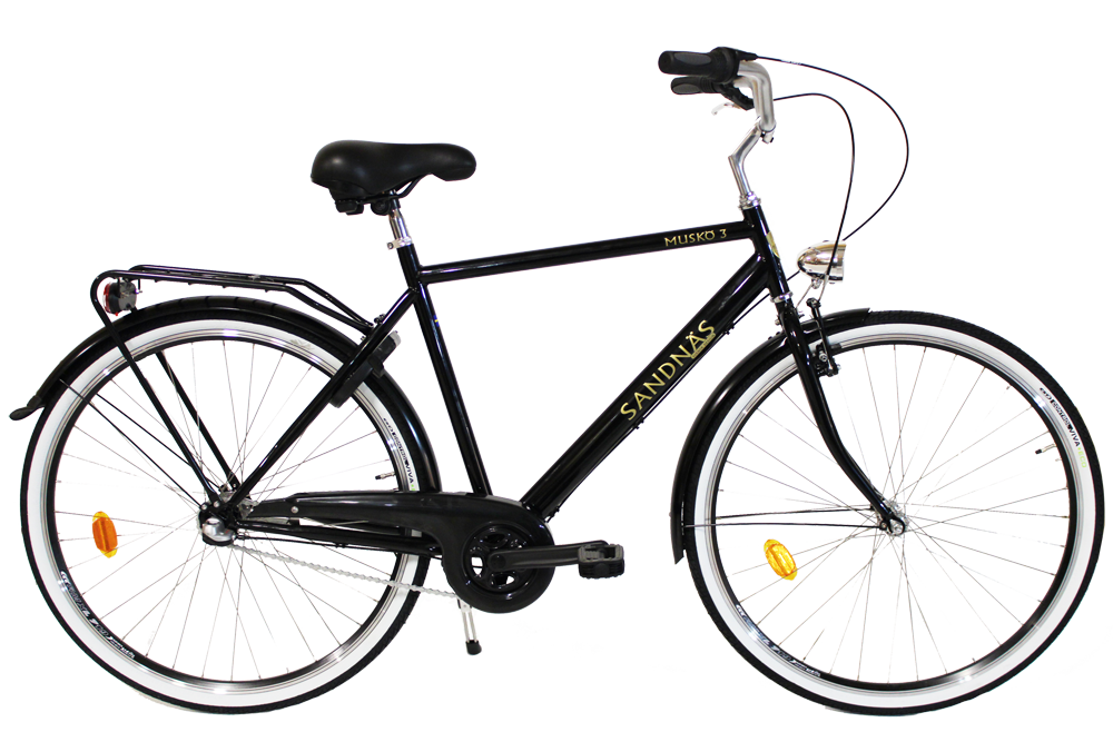 Sandnäs Muskö 3  28" 3 vxl svart