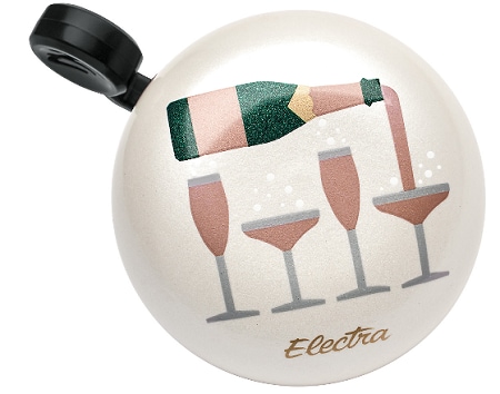 Electra Champagne Domed ringklocka