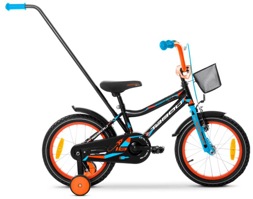 Tabou Rocket Alu 16" svart/orange
