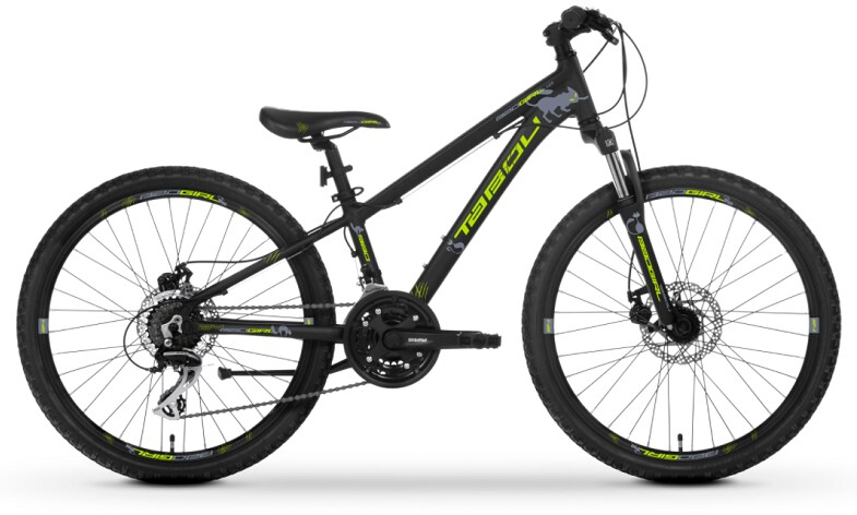Tabou Badgirl 24" 1.0 Svart/Lime 14 vxl