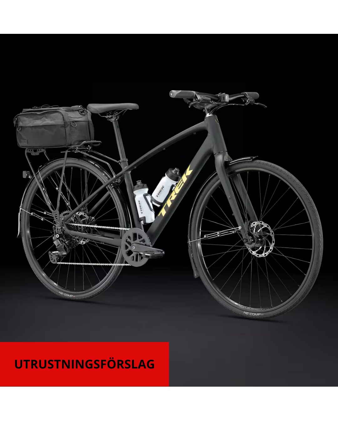 Trek FX 2 Gen 4 Svart