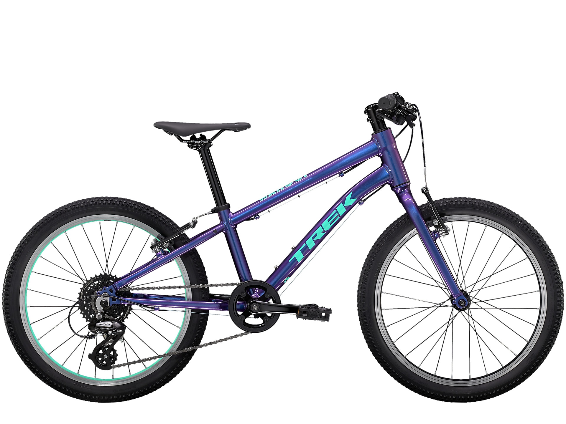 Trek Wahoo 20" Purple Flip 8 vxl