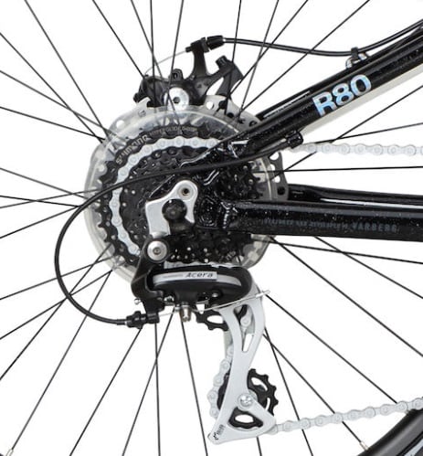 Crescent Rask R80 24'' 8 vxl svart