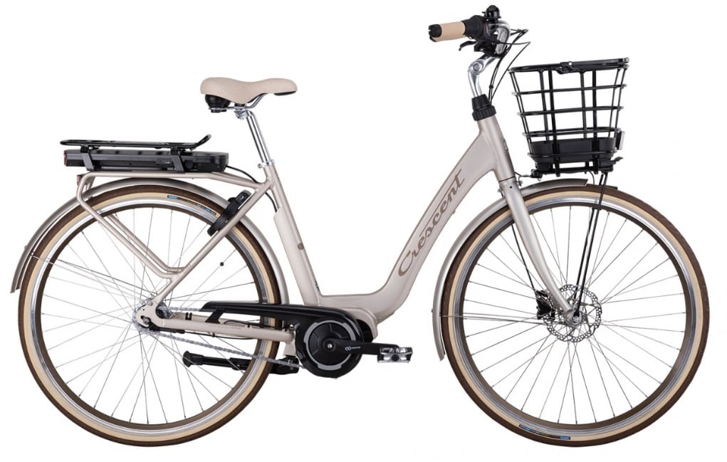 Crescent Elcykel Elora 7 vxl Centermotor Silver Pearl
