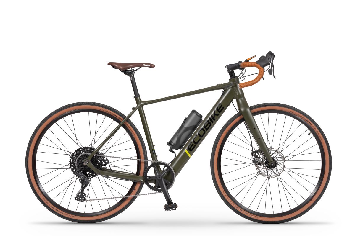 Ecobike Lightweight Gravel Elcykel Forest Plus 