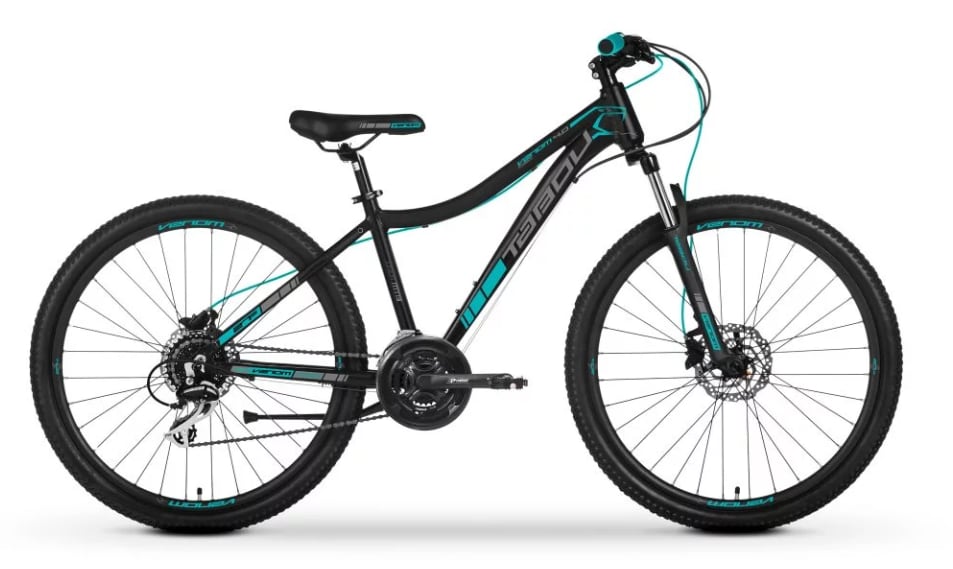 Tabou Venom 4.0 W 27.5" Svart/Turkos 16 vxl