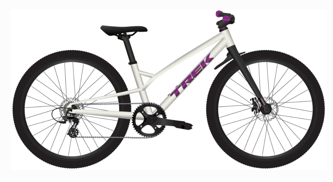 Trek Wahoo Trail 24" Vit Nyhet 
